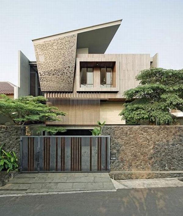 Mẫu thiết kế biệt thự đẹp hiện đại nhất ở Indonesia