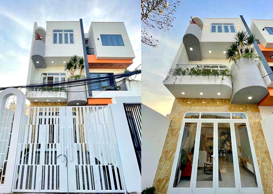 Tư vấn thiết kế nhà đẹp 3 tầng diện tích nhỏ yên tĩnh tại Đà Nẵng