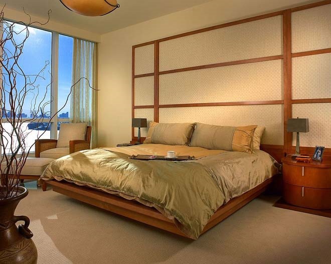 Thiết kế nội thất phòng ngủ phong cách Nhật