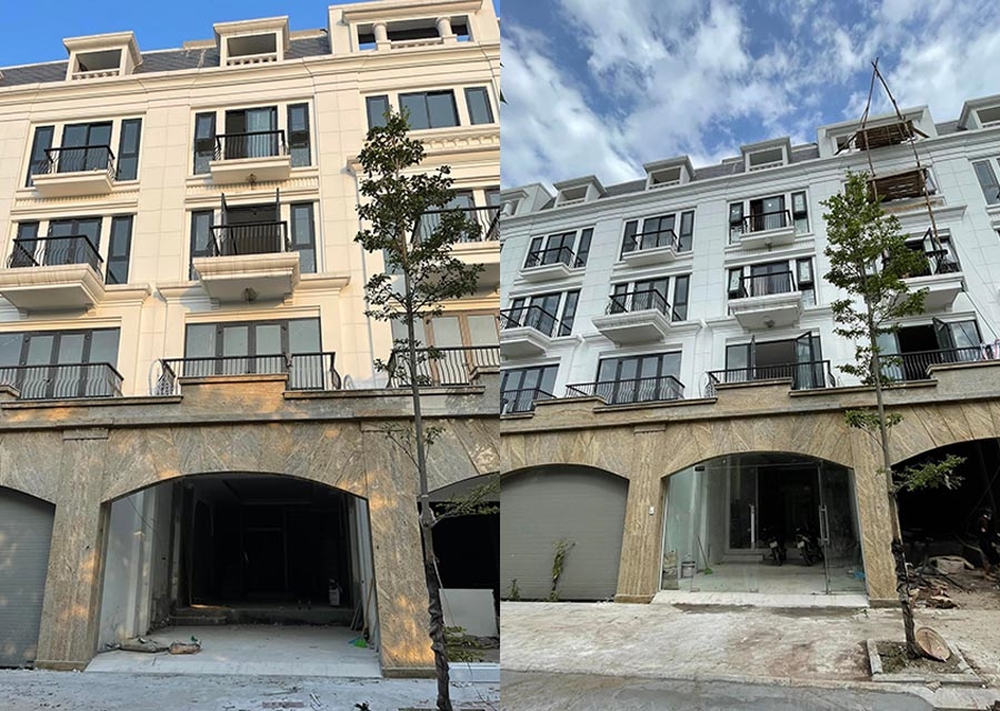 Tư vấn thiết kế cải tạo lại nhà phố liền kề 5 tầng cho gia chủ vừa ở vừa kinh doanh tại Hà Nội